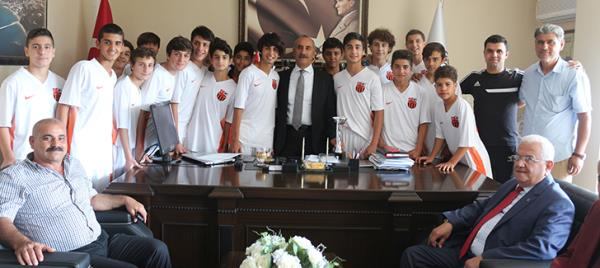 Başkan Culha “Başarılarınızın Emrindeyim”